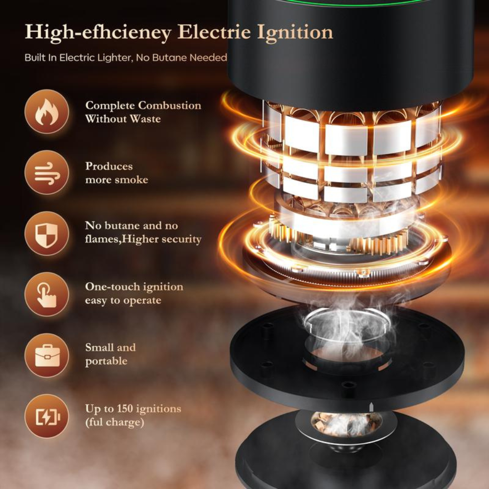 Electric Whiskey Smoker Kit