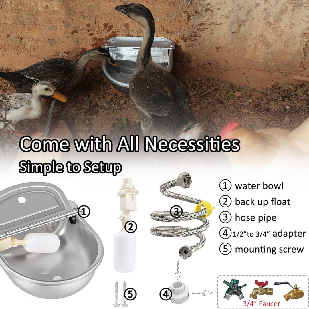 AquaFlow Pet Water Bowl