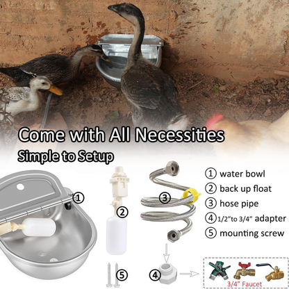 AquaFlow Pet Water Bowl