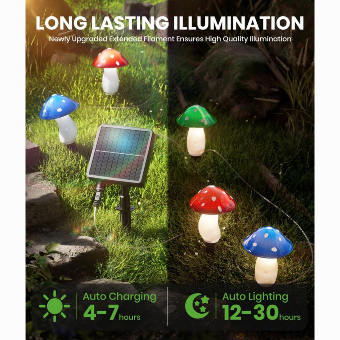 GlowMush Garden Lights