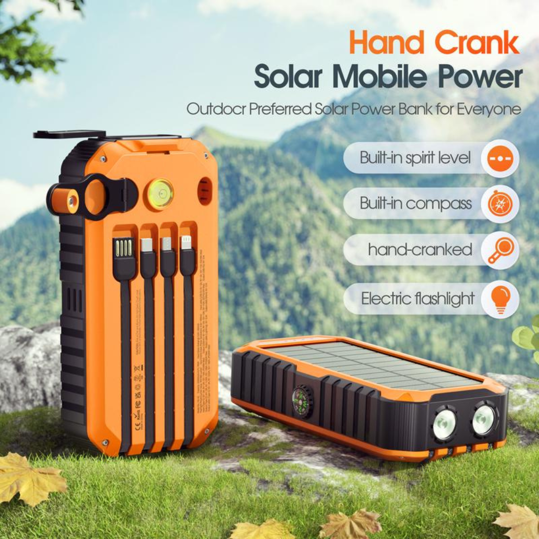 SolarCrank Power Bank
