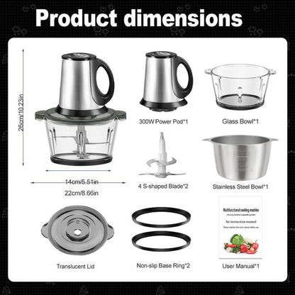Food Processor & Meat Grinder