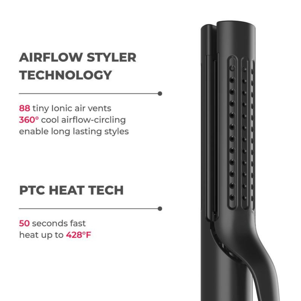 2-in-1 Hair Straightener & Curler