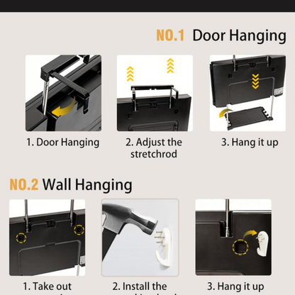 Adjustable LED Light 3 Way Mirror
