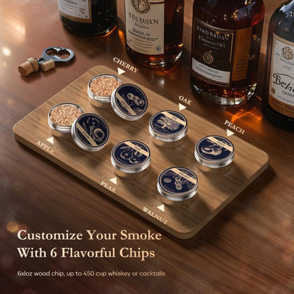 Electric Whiskey Smoker Kit