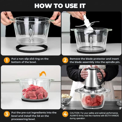 Food Processor & Meat Grinder