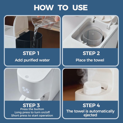 Hot Face Towel Heater Machine