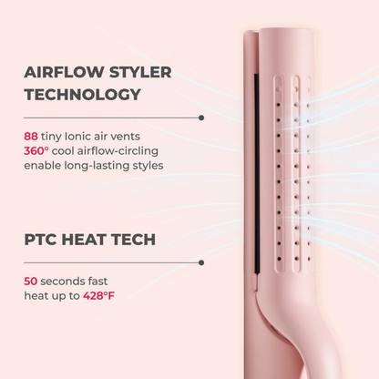 2-in-1 Hair Straightener & Curler