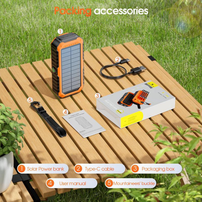 SolarCrank Power Bank